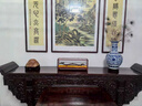 印度小葉紫檀如意擺件手把件大紅酸枝紅木工藝品木雕九龍中堂家具 大紅酸枝九龍如意50cm 曬單實(shí)拍圖