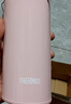 膳魔師（THERMOS）不銹鋼真空保溫杯FFM-350/500/501男女士子彈頭保冷學(xué)生直飲水杯 FFM-351-莫蘭迪嫩粉 曬單實(shí)拍圖