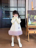 G.DUCKKIDS小黃鴨公主裙女童連衣裙春秋兒童小香風(fēng)裙子秋冬女寶寶毛衣針織裙 小香風(fēng) 110 建議4~5歲【100-110cm】cm 曬單實(shí)拍圖