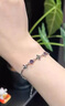 戚小米四葉草手鏈女生簡(jiǎn)約個(gè)性閨蜜轉運珠手鏈閨蜜新年節生日禮物送女友 四葉草紫色 曬單實(shí)拍圖