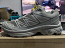 【95成新】薩洛蒙（Salomon）XT-6 戶(hù)外緩震透氣長(cháng)距離運動(dòng)跑鞋L47444800 幽靈灰 9（43-1/3）   曬單實(shí)拍圖