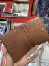 CHARLES&KEITH質(zhì)感純色包包女包多卡位短款錢(qián)包女士生日禮物CK6-10680907 Chocolate巧克力色 XXS 曬單實(shí)拍圖