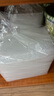 京東京造 一次性飯盒餐盒打包食品級可微波方形帶蓋燒烤露營(yíng)900ml【50套】 曬單實(shí)拍圖
