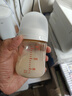 貝親（Pigeon）新生兒 防脹氣寬口徑PPSU奶瓶160ml SS號(hào)奶嘴 0個(gè)月+AA261  曬單實(shí)拍圖