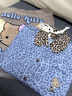 野獸派家居（tbh）三麗鷗Hello Kitty天絲棉家居服套裝可外穿睡衣女禮物 Kitty天絲棉長(zhǎng)款家居服 牛仔豹紋 M 曬單實(shí)拍圖
