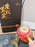 七春 黑茶安化黑茶贈茶刀2016年金花茯磚茶1kg熟茶葉禮盒送長輩自己喝 曬單實拍圖