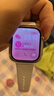 Apple/蘋(píng)果 Watch Series 10 智能手表GPS款42毫米玫瑰金色鋁金屬表殼淡桃粉色運動(dòng)型表帶S/M MX1R3CH/B 曬單實(shí)拍圖