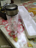 【?京東物流配送】高硼硅雙層玻璃杯大容量泡茶杯水杯子茶水分離 【雙層加厚】茶杯 350ml 1只 曬單實(shí)拍圖