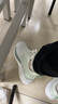 回力女鞋運(yùn)動(dòng)鞋女2025夏季新款透氣休閑網(wǎng)鞋女軟底輕便百搭減震跑步鞋 白綠色【緩震軟彈，輕便透氣】 38 曬單實(shí)拍圖