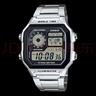 卡西歐（CASIO）手表小方塊 休閑鋼帶防水小銀表AE1200學(xué)生男士手表電子表日韓表 AE-1200WHD-1AVDF 曬單實(shí)拍圖