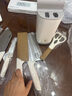 蘇泊爾刀具套裝家用全套廚房不銹鋼菜刀砍骨刀水果刀六件套寶寶輔食套刀 鋒利不銹鋼刀具+刀座六件套 曬單實(shí)拍圖