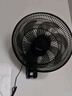 美的（Midea）電風(fēng)扇商用壁扇壁掛式風(fēng)扇工業(yè)工程扇家用搖頭轉(zhuǎn)頁(yè)扇餐廳客廳安靜低音 FWA35WAR【七葉遙控 行業(yè)TOP】 家用壁掛式 曬單實(shí)拍圖