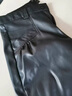 獨孤伽羅小個(gè)子真皮皮褲女pu皮加絨女士皮褲保暖女百搭哈倫褲高腰顯瘦寬松 黑色加絨 29(116-125斤) 曬單實(shí)拍圖