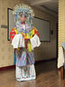 正龍戲裝京劇戲劇戲曲服裝中式鳳冠霞披貴妃醉酒戲服鳳蟒袍普女蟒 紅色 衣服水袖 曬單實(shí)拍圖