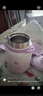膳魔師（THERMOS）噸噸桶大肚杯316L不銹鋼大容量?jì)和乇斩Y物TEMA 酷洛米附杯帶吸管 950ml 曬單實(shí)拍圖