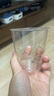 潔日邦航空杯240ml*50只一次性水杯加厚硬塑料耐高溫透明臺(tái)階式戶(hù)外便攜 曬單實(shí)拍圖