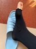 蕉下連褲襪打底褲襪女士加絨瑜伽褲安全褲黑色春秋冬季 分體不掉襠 曬單實(shí)拍圖