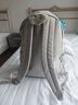 阿迪達斯adidas 男女運動(dòng)休閑雙肩包旅行包學(xué)生書(shū)包 IR9757 淡芝麻灰 曬單實(shí)拍圖