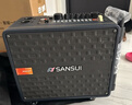 山水（SANSUI）家庭ktv音響套裝 戶(hù)外便攜廣場(chǎng)舞藍牙音響帶顯示屏 家用點(diǎn)歌機卡拉ok一體機 電木吉他樂(lè )器音箱Q129 曬單實(shí)拍圖