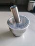 宇太（YUTAI） 304不銹鋼搗蒜器家用搗碎罐手動(dòng)研磨蒜泥器蒜臼子搗藥器研缽臼 鼓型中號(12.7cm) 曬單實(shí)拍圖