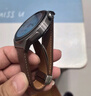 watchbond適用華為手表watch4pro真皮表帶秒變木星棕gt6/gt6pro/gt5/4/5pro/watch5非凡大師buds牛皮22腕帶 曬單實(shí)拍圖
