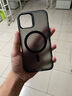 邦克仕（Benks）適用蘋果12 手機保護殼 iPhone12/iPhone12pro輕砂防摔磁吸殼耐磨男女通用款保護套不沾指紋 黑 曬單實拍圖