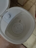 VCJ洗衣機(jī)半全自動(dòng)迷你洗衣機(jī)小型洗脫一體小型家用母嬰內(nèi)衣褲洗襪子神器兒童單身人宿舍出租房 新4.5KG【立體水洗去污*定時(shí)降噪快洗】珍珠白 曬單實(shí)拍圖