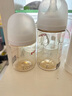 貝親（Pigeon）PPSU寬口徑防脹氣奶瓶240ml M號(hào)奶嘴 3個(gè)月+ AA191 曬單實(shí)拍圖