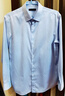 京東京造【高端桑蠶絲】襯衫長(cháng)袖白襯衫秋季外套生日禮物 藍色41 曬單實(shí)拍圖