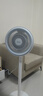 美的（Midea）【暴風(fēng)循環(huán)】空氣循環(huán)扇大風(fēng)量搖頭電風(fēng)扇家用臺(tái)式落地扇輕音臥室節(jié)能小風(fēng)扇柔風(fēng)輕羽扇 FGA24TQ 曬單實(shí)拍圖