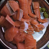 崇鮮挪威冰鮮三文魚(yú)刺身（大西洋鮭） 中段 海鮮開(kāi)袋即食健康輕食 切片） 挪威三文魚(yú)凈肉 400g 曬單實(shí)拍圖