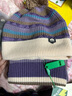 KocotreeKK樹(shù)兒童帽子男童女孩針織帽寶寶秋冬手套圍巾三件套親子護耳保暖 藤蘿紫【帽子+圍巾】 L碼【頭圍52-56cm；6歲-12歲】 曬單實(shí)拍圖