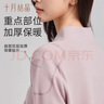 十月結(jié)晶月子坎肩孕婦裝春秋款產(chǎn)婦保暖睡覺護肩護頸哺乳披肩 暮山紫L碼 曬單實拍圖
