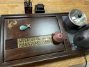 黑烏檀木茶盤(pán)整塊實(shí)木雕刻家用茶臺全自動(dòng)電磁爐一體燒水茶具托盤(pán) 65*45*4.5cm茶盤(pán)+金灶k9電茶爐 曬單實(shí)拍圖