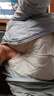 歐迪芬保暖馬甲女內穿厚加絨發(fā)熱坎肩內搭打底羊毛背心秋冬開(kāi)衫無(wú)袖老年 曬單實(shí)拍圖