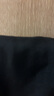愛(ài)特愛(ài)（EITIE）精致OL通勤高腰直筒垂墜休閑褲顯瘦百搭秋季新款長(cháng)褲6805509 極簡(jiǎn)黑20 XL 170 曬單實(shí)拍圖