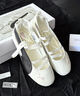 彪馬 PUMA Speedcat 舒適百搭休閑一腳蹬薄底平底芭蕾舞鞋 404395-01 ROSIE聯(lián)名 36 (225mm) 曬單實(shí)拍圖
