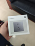 小米（MI）非智能墻壁插座Pro 五孔大間距10A 深空灰 AG玻璃面板 86型面板 曬單實(shí)拍圖