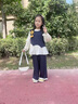 G.DUCKKIDS小黃鴨童裝女童春秋款套裝2025新款兒童女孩寶寶秋季秋裝早秋衣服 圖片色三件套 120 (建議105-115cm 4-5.2周歲) 曬單實拍圖