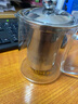 金灶（KAMJOVE）耐熱玻璃泡茶壺悶茶飄逸杯玻璃茶具花茶壺茶水分離杯A-01 曬單實(shí)拍圖