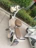 飛鴿 FG FLYING PIGEON電動車鋰電成人女生女士小型電動自行車輕便電單車2025新款電瓶車兩輪車 糯米白【新升級款/可上牌照/智能快充】 【鉛酸】12A石墨烯/可提充電/助力續(xù)航70km 曬單實拍圖