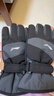 李寧（LI-NING）騎行手套冬季男士保暖加絨電動(dòng)車(chē)摩托車(chē)手套防風(fēng)防凍登山滑雪手套 曬單實(shí)拍圖