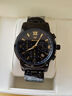 勞力士王子手表男士石英表表時(shí)尚夜光防水超薄月相商務(wù)多功能男表 本色黑面【官方標配】 曬單實(shí)拍圖