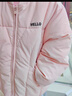 巴拉巴拉童裝兒童棉服男童女童外套冬裝棉衣繡花寶寶衣服 夢(mèng)幻粉60308 110 曬單實(shí)拍圖