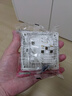 國際電工86型暗裝白色亞克力大面板開(kāi)關(guān)插座家用超薄墻壁電源一開(kāi)五孔插座 五孔插座 曬單實(shí)拍圖