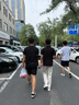 HLA海瀾之家休閑褲25輕商務(wù)經(jīng)典系列微彈褲子男春季 曬單實(shí)拍圖