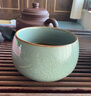普諾爾汝窯冰花主人杯品茗杯單杯功夫茶杯個人專用杯陶瓷小茶杯茶盞家用 冰花圓融杯 曬單實拍圖