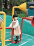 幼悠女童秋季兩件套兒童時(shí)尚木耳邊刺繡森系背心A字連身裙潮 米色襯衫Q3245 120cm 曬單實(shí)拍圖