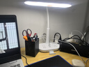 蘇士赫爾摩高清二合一多功能遙控萬(wàn)向臺燈+插座帶USB+Type-C/插電學(xué)生書(shū)桌臺燈/閱讀燈 宿舍/書(shū)房適用 0.8米 曬單實(shí)拍圖
