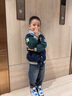 G.DUCKKIDS小黃鴨童裝男童外套春秋款兒童棒球服外套戶(hù)外運動(dòng)服秋季寶寶夾克 盒子款藏青色 80 碼建議75-85cm9-12月 曬單實(shí)拍圖